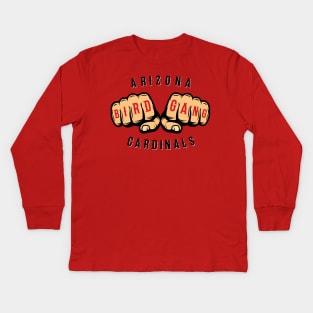 Bird Gang Fists 3 Kids Long Sleeve T-Shirt